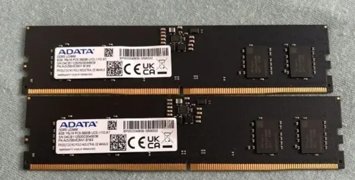 memoria ram ddr5 2x8 16GB ADATA