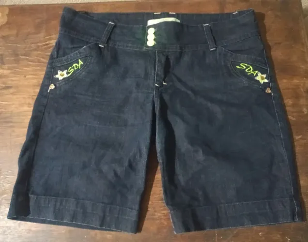 Bermuda jeans feminina SDA