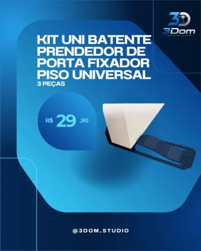 KIT PRENDEDOR DE PORTA