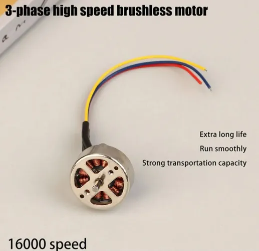 Motor bruxeles aviao rc 3,7volts pino