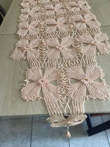 Toalha de croche