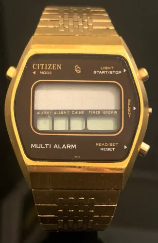 Relógio Citizen Quartz CQ Japan década 70