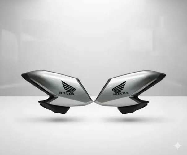 Par de Abas Laterais Tanque Honda Fan 160 (2021) - Originais