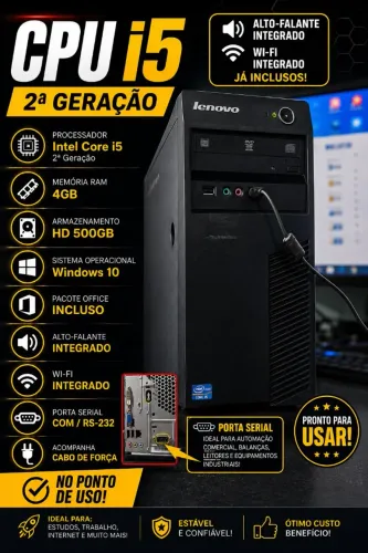 CPU I5 | NO PONTO PARA USO.