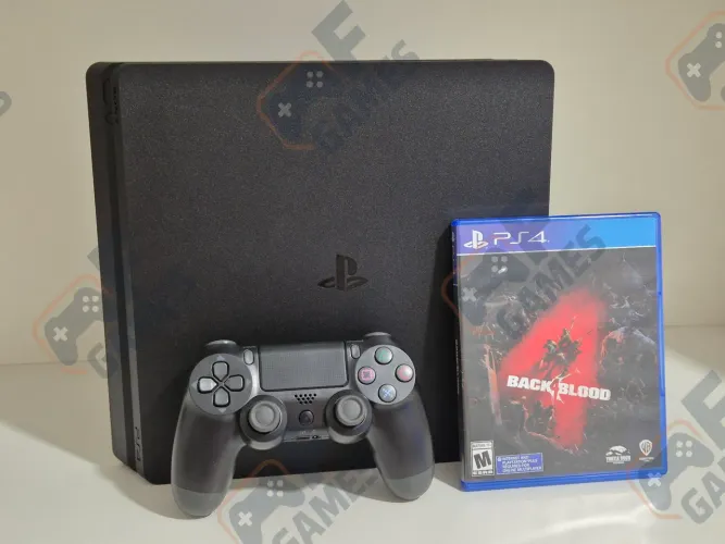 PS4 | Playstation 4 Slim 500GB Seminovo + Garantia | Aceito Cartão!!!