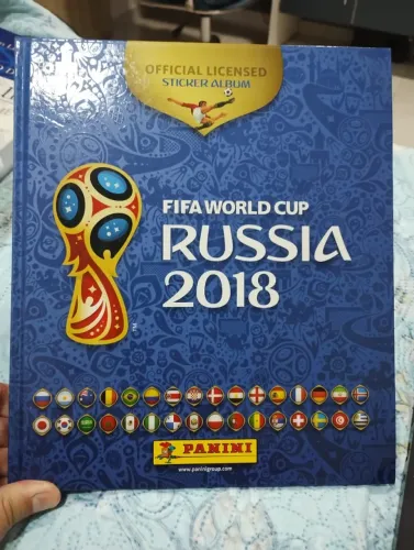 Álbum Panini Copa Rússia 2018 Completo (Preenchido)