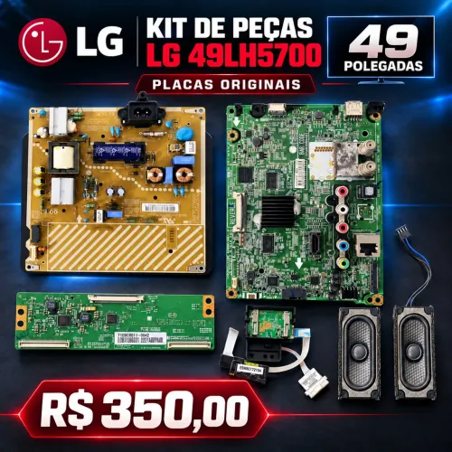 TV LG 49LH5700  - Kit de Placas e Peças