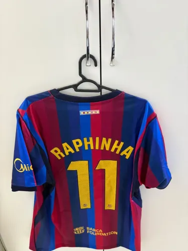 Camisa 1 Barcelona 26/27 - Raphinha - Tamanho G
