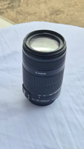 Lente canon 55-250mm