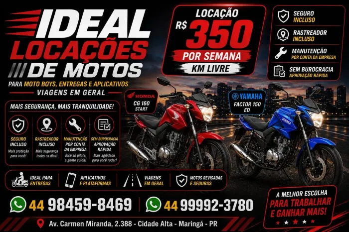 Aluga se motos