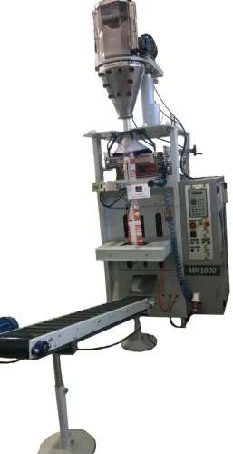 EMPACOTADORA AUTOMÁTICA PARA PRODUTOS À BASE DE PÓ.