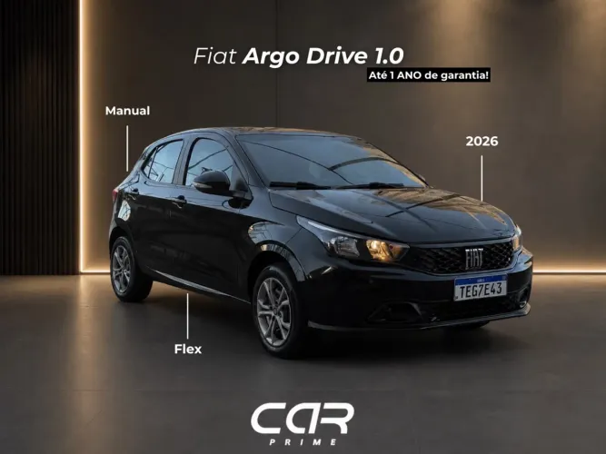 Fiat Argo Drive 1.0 6V Flex 2026