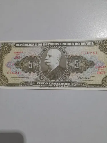 Cédula 5 Cruzeiros