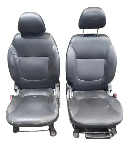 Jogo Banco Dianteiro Mitsubishi L200 2009 2010 2011 2012 Preta