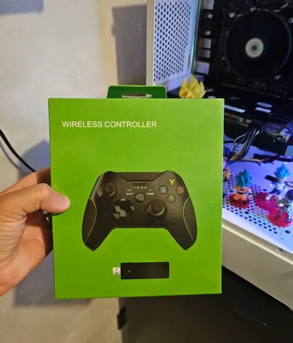 Controle de Xbox sem fio.