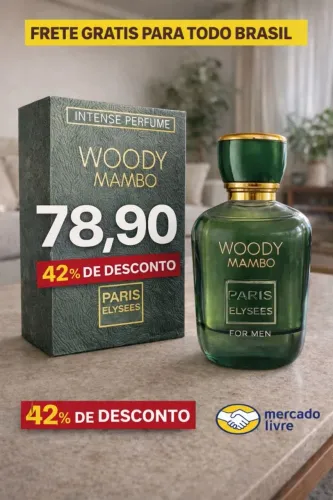 Woody mambo for Men 100ml - Envio ML