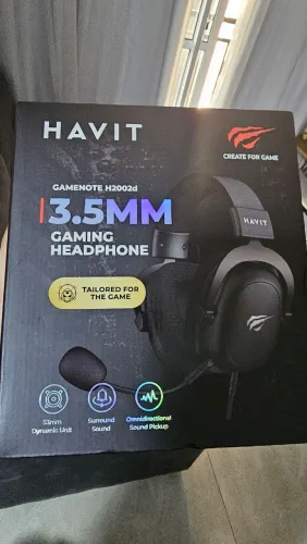 Headset Havit H2002D Lacrado
