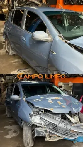 SUCATA RENAULT SANDERO 1.6 8V 2015 A 2019 (PARA RETIRADA DE PEÇAS)