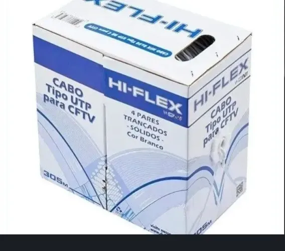 Caixa cabo UPT BR Para CFTV 4 pares 300 mts HI Flex