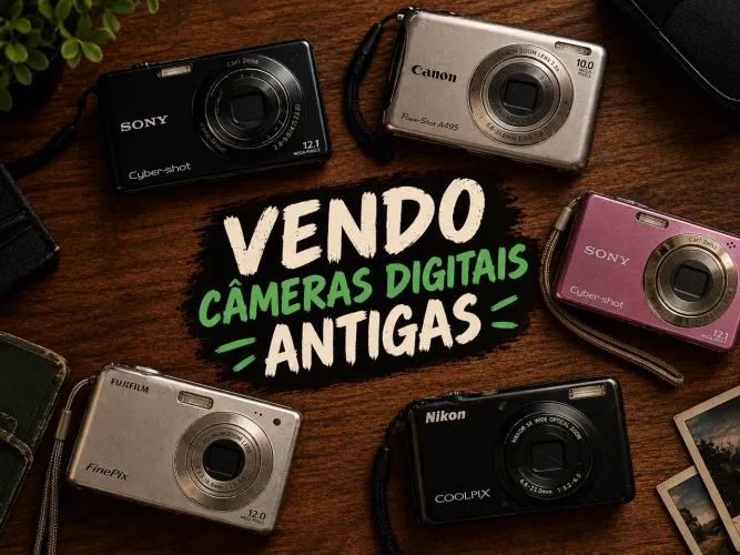 Vendo Câmeras Antigas