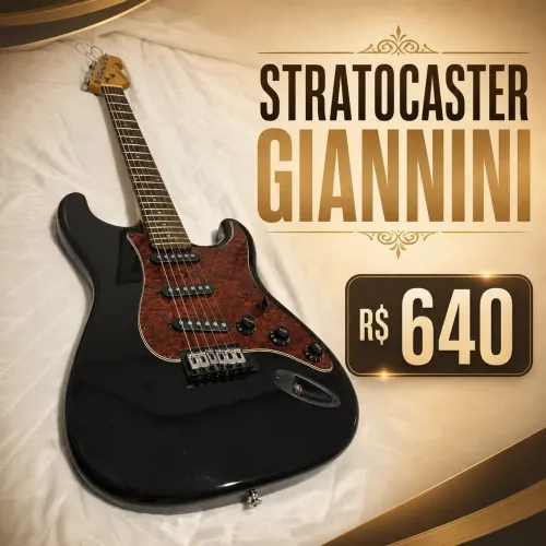 Giannini guitarra stratocaster guitarra