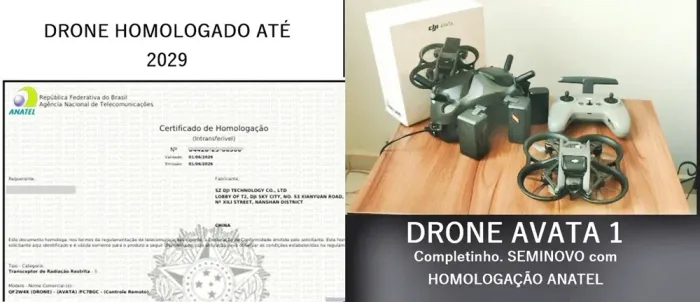 Drone AVATA 1 completinho 2 baterias