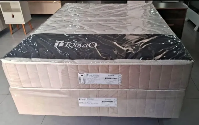 Cama de casal nova na embalagem entregamos