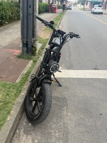 Bike elétrica v9 Max revisada
