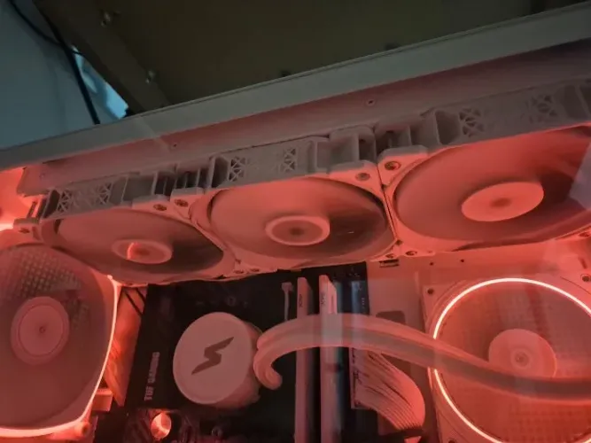 Water Cooler Superframe Arctic Winter 360mm White - Excelente estado