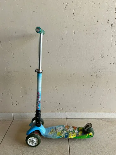 Patinete Alumínio 3 Rodas - Patrulha Canina 