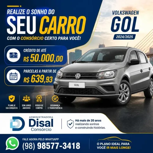 Volkswagen Gol (novo) 1.0 MI Total Flex 8V 4P 2024