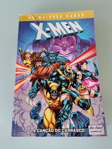 X-Men A Canção do Carrasco As Maiores Sagas Panini