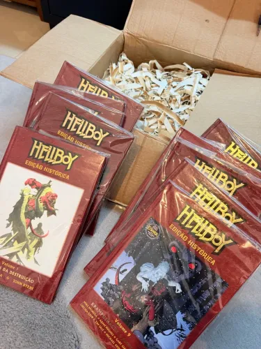 Hellboy edição histórica 1 ao 10