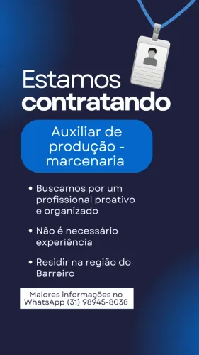 Auxiliar de marceneiro