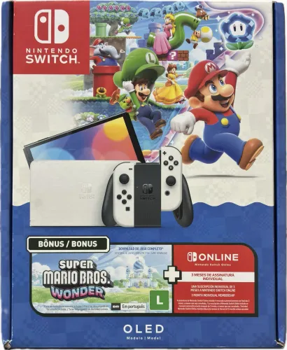 Nintendo switch oled novo sem uso