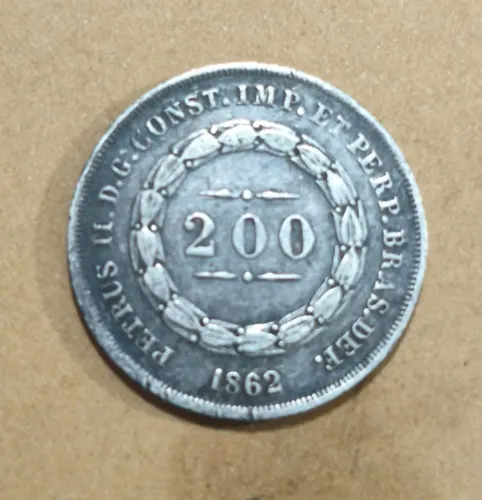 200 réis prata