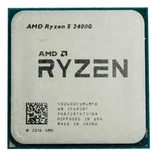 Ryzen 5 2400g funcionando normalmente 