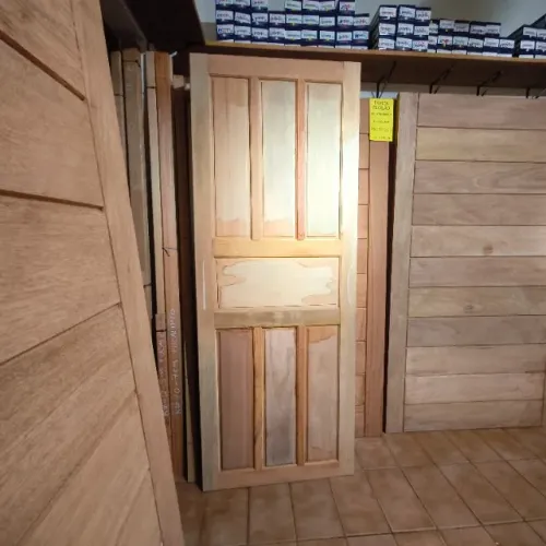 PORTA DE MADEIRA MACIÇA PARA PINTURA MODELO AMERICANA EM PROMOÇÃO