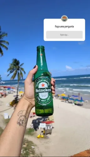 Sua festa de Frente para praia do Francês