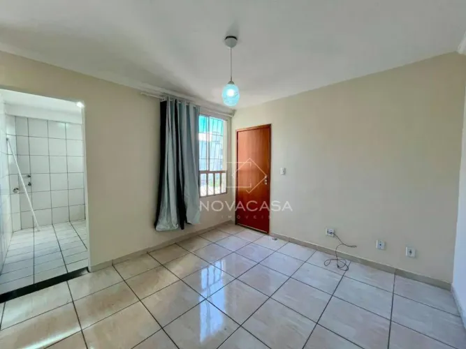 Apartamento com 2 dormitórios para alugar, 48 m² por R$ 900,00/mês - Tony (Justinópolis) -