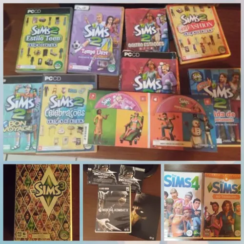 Lote jogos usados para pc