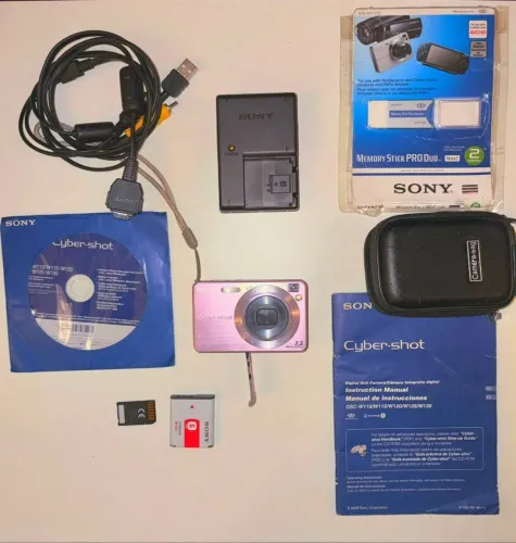 Sony cybershot w120 completa
