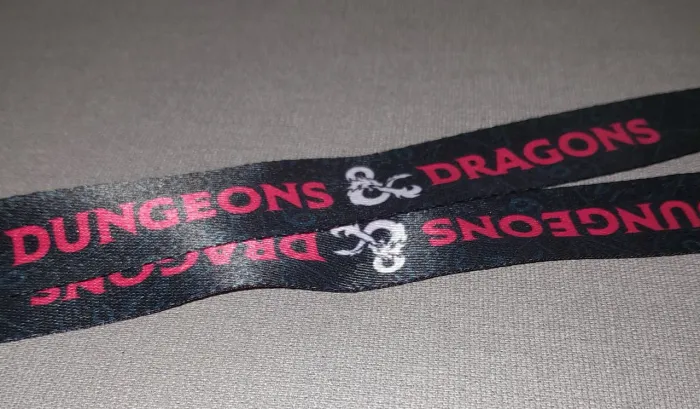 Cordão do Dungeons & Dragons Logo