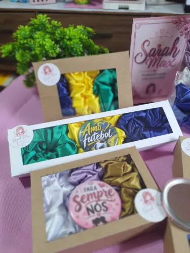 Xuxinhas e Toucas de Cetim Dupla face Artesanais venda no Atacado e Varejo Apartir R$2,79.