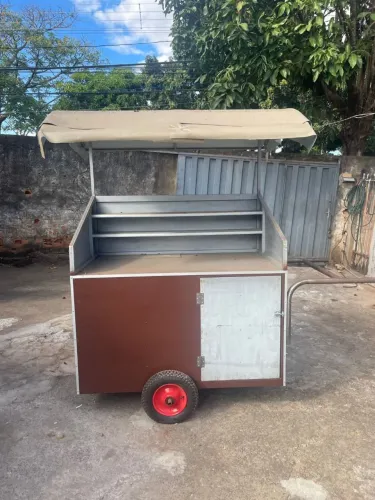 Carrinho de lanche Novo