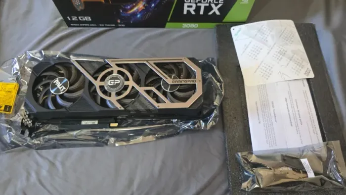 Placa de Vídeo Palit Nvidia RTX 3080 GamingPro 12GB GDDR6X