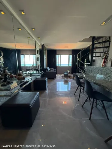 Apartamento 1 Quarto para Venda em Maceió, Cruz das Almas, 1 dormitório, 1 suíte, 1 banhei