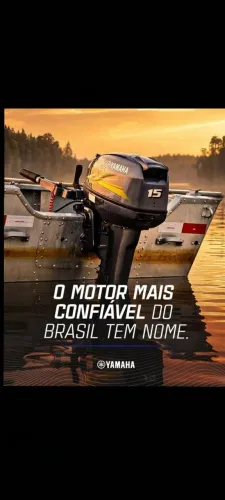 Motor Popa Yamaha 15 peças diversas