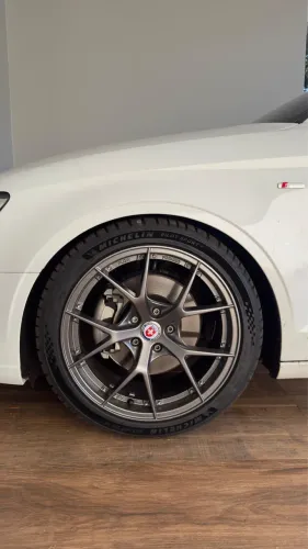 Rodas Aro 18 Flow Forming 5x112 + Pneus Michelin 235/40R18 Pilot Sport 5