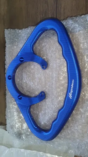 Suporte garupa, Barra de apoio, Alca Tanque Hayabusa Azul Novo